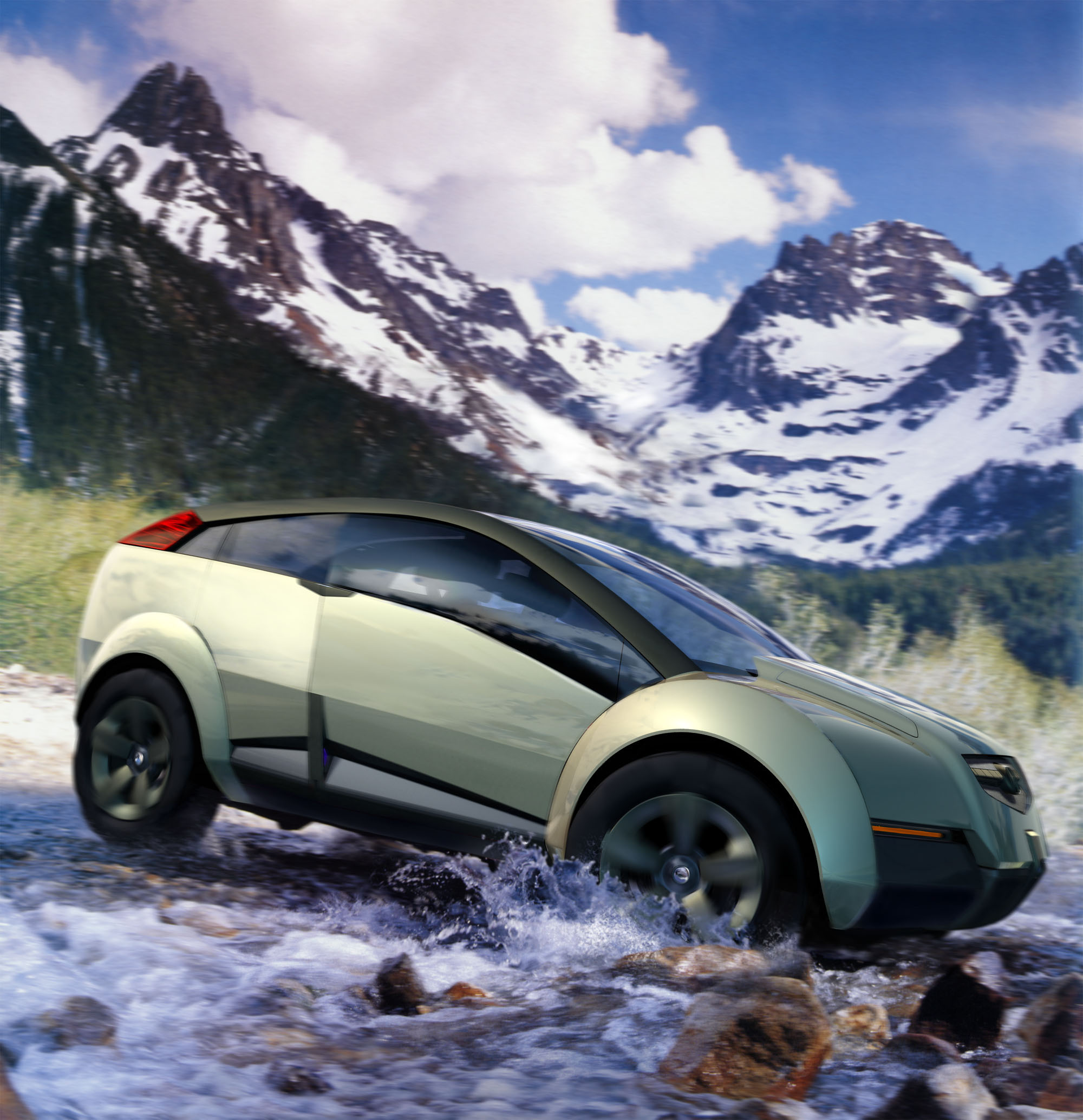 Automobile design，Honda，Hand drawn，