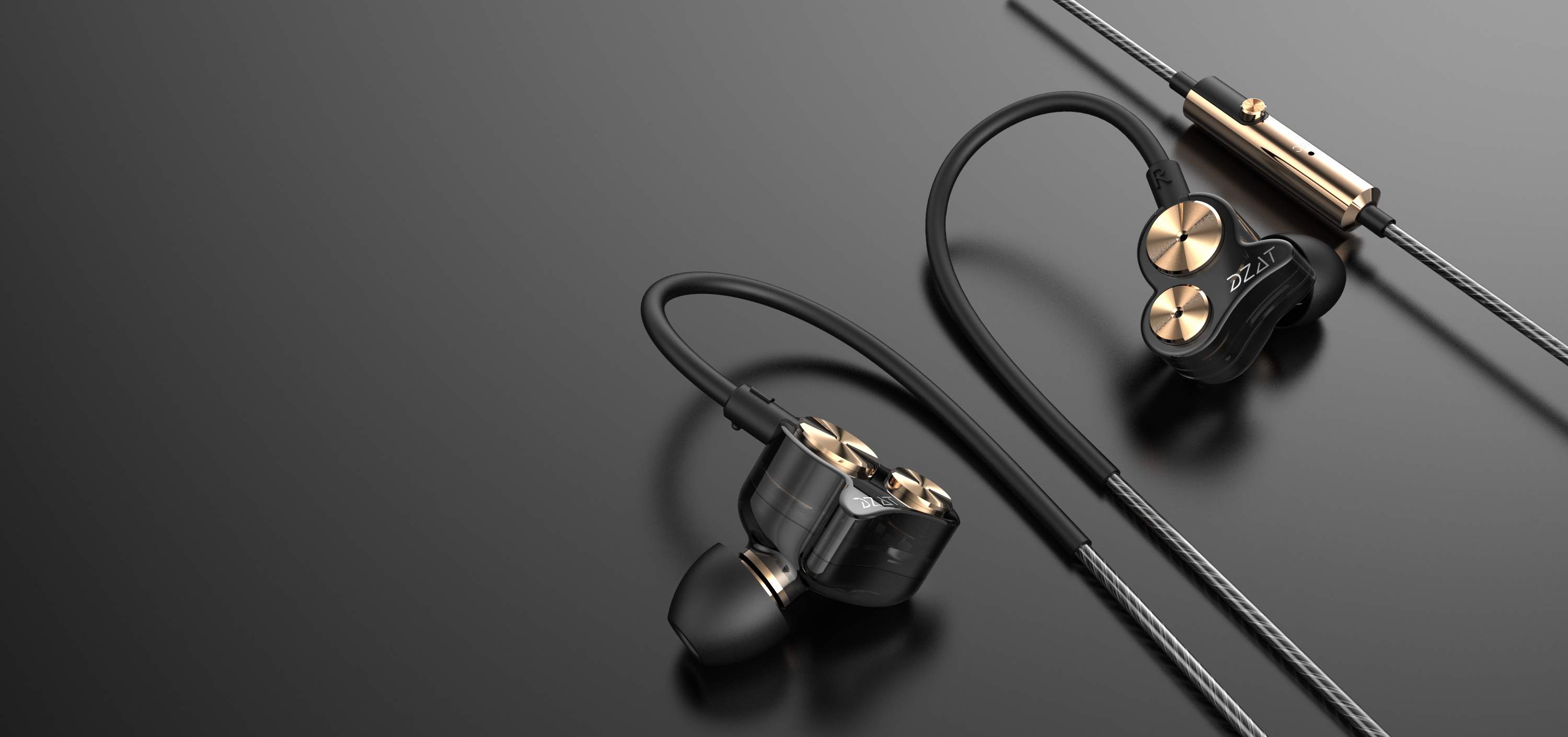 In ear headphones，Passive Noise-Cancelling ，Double moving coil，HiFi headset，supra-aural earphone，Conceptual headset design，