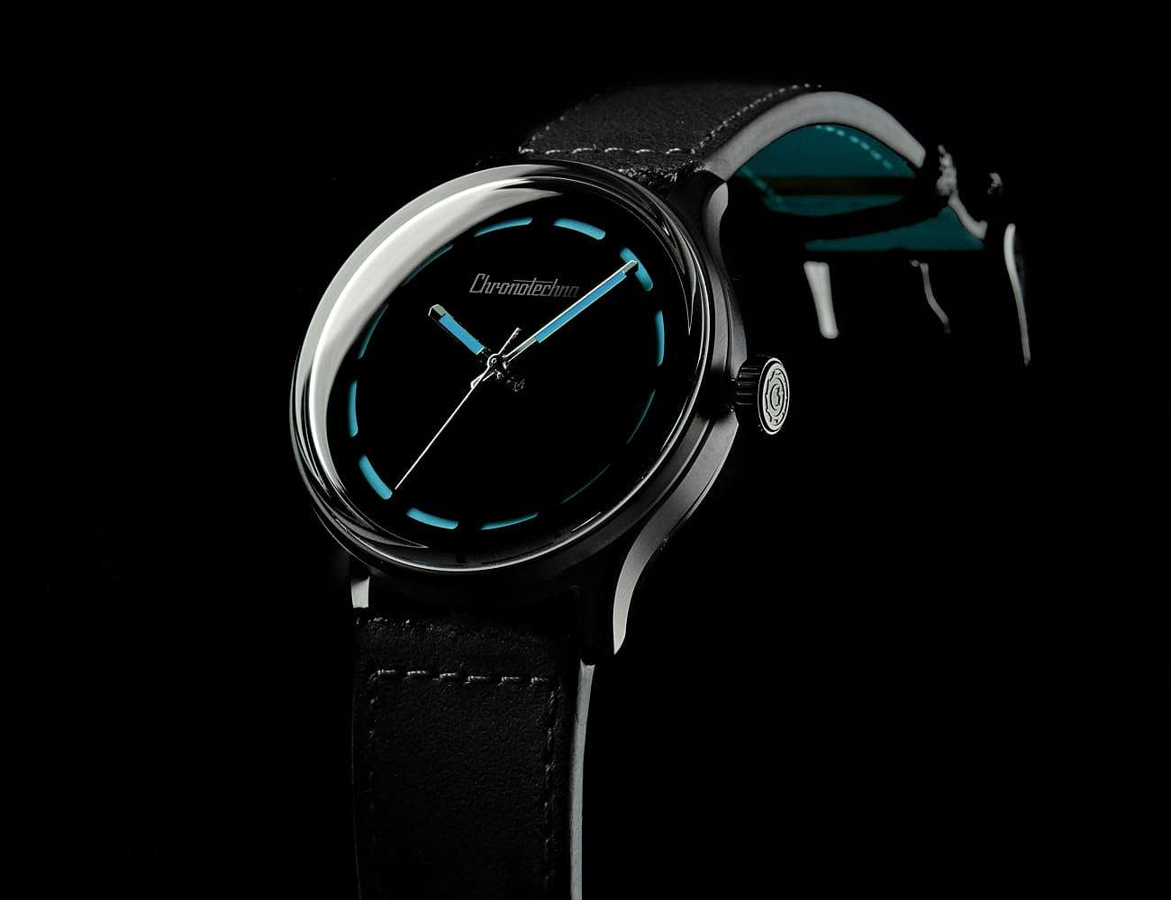 Switzerland，Chronotech，Blackest Watch，Wrist watch，Wristwatch，