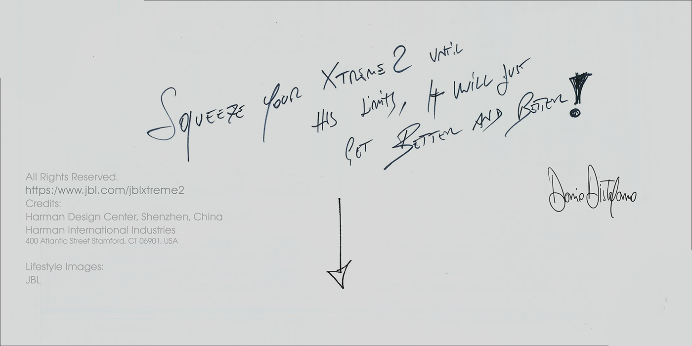 U.S.A，speaker，horn，JBL XTREME 2，waterproof，Mr Dario DISTEFANO，