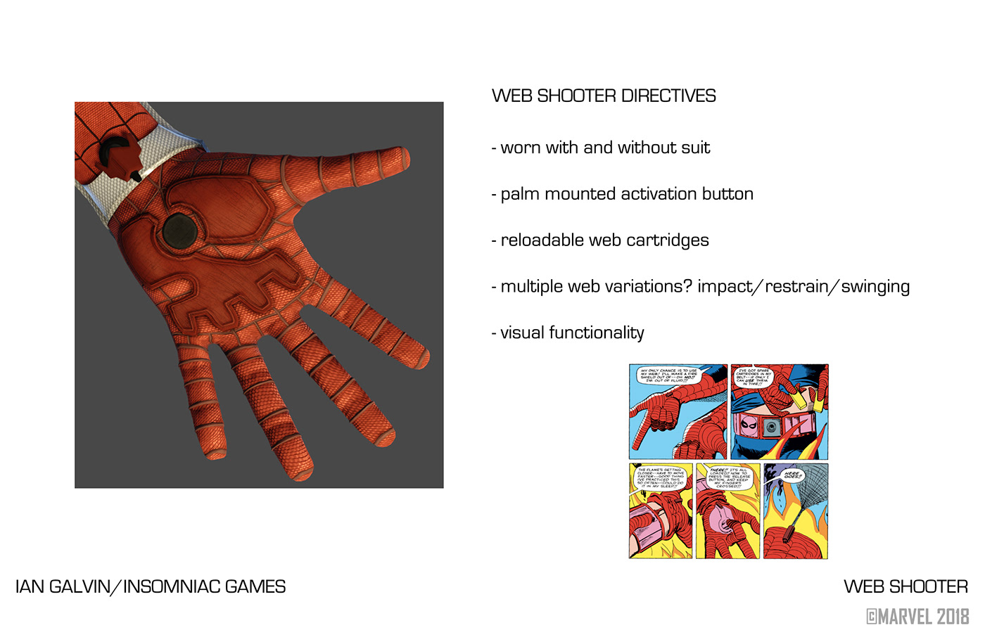 Design，IAN GALVIN，SPIDER MAN，SPIDER MAN PS4，PS4，game，Spider man，Spider-Man，Marvel，