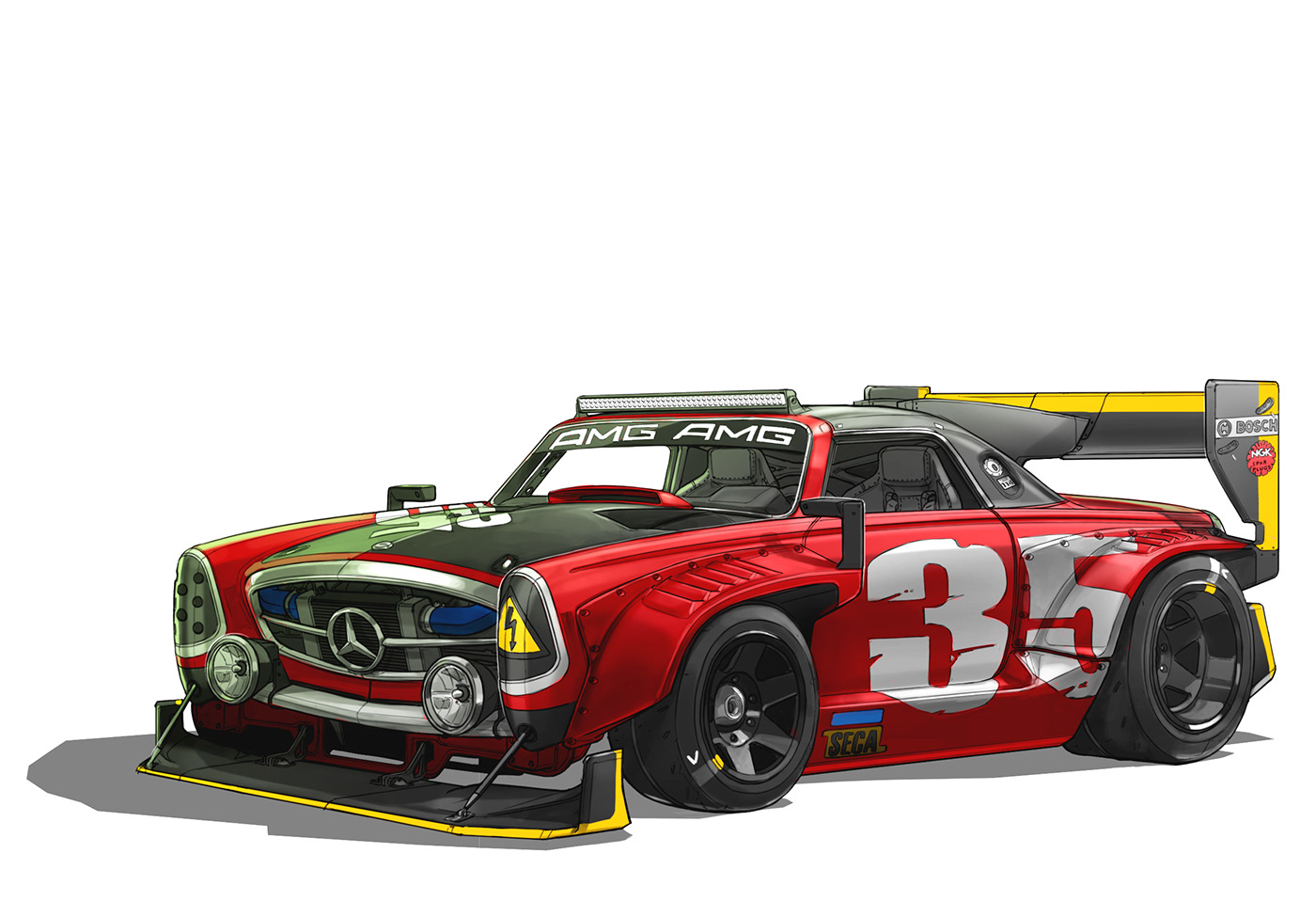 MISFIT RACERS，Design，vehicle，automobile，IAN GALVIN，draft，