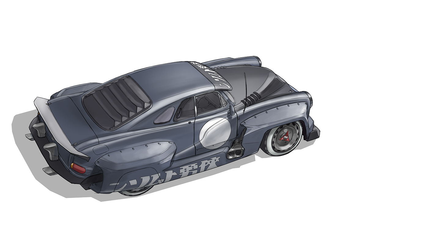 MISFIT RACERS，Design，vehicle，automobile，IAN GALVIN，draft，