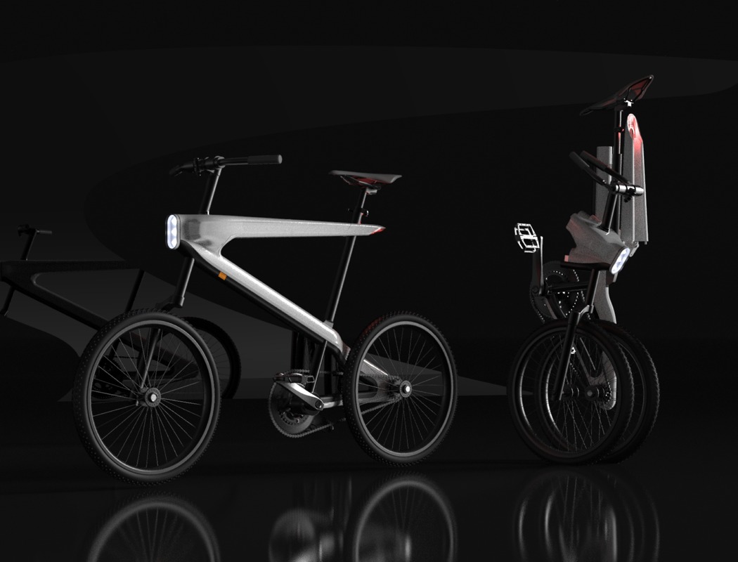 flow，Elvis Hsu，Andy Cheng，white，Bicycle，commute，traffic，Foldable，