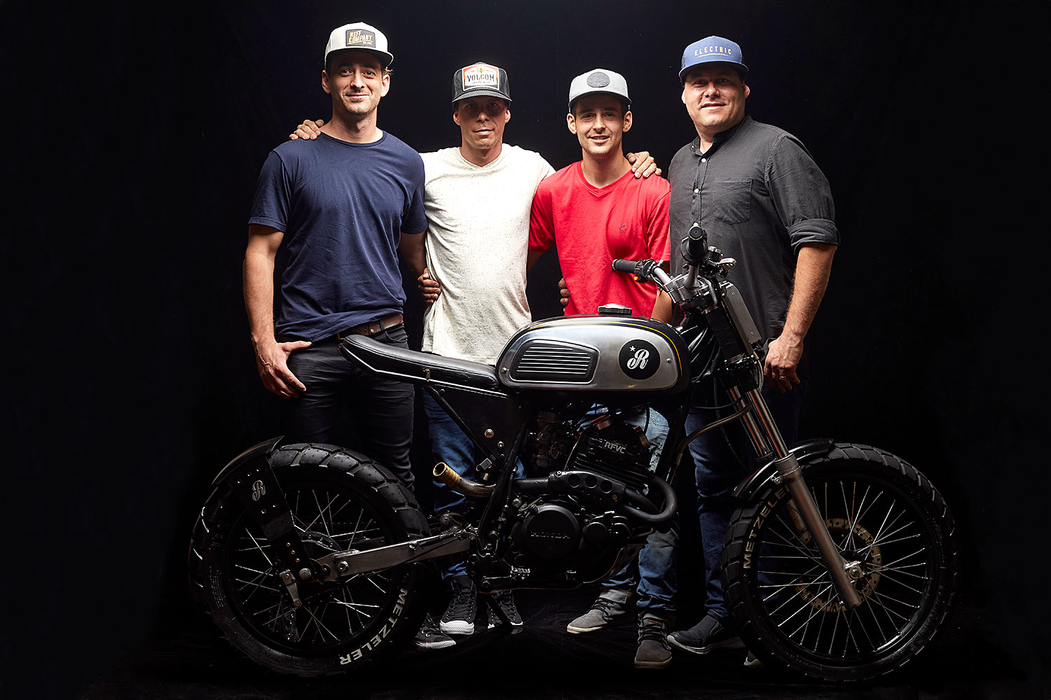 Old Power，NX350 Sahara，Honda，black，motorcycle，