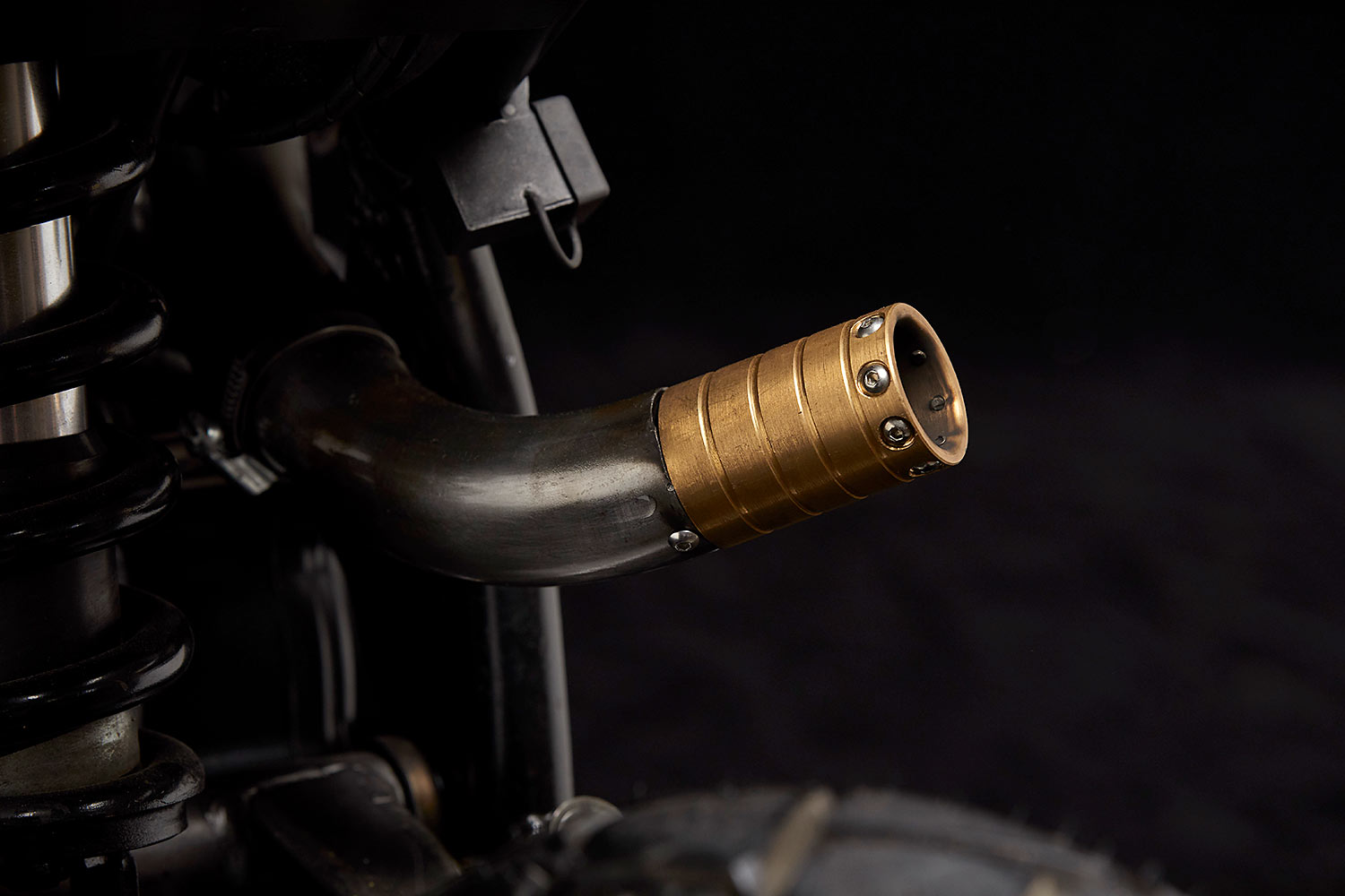 Old Power，NX350 Sahara，Honda，black，motorcycle，