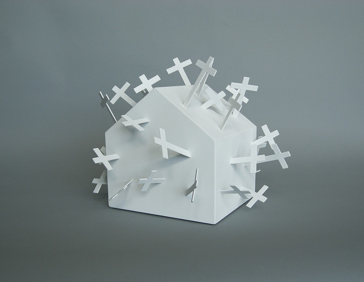 Michael Jantzen，monochrome，white，Sculpture，Design，Art，