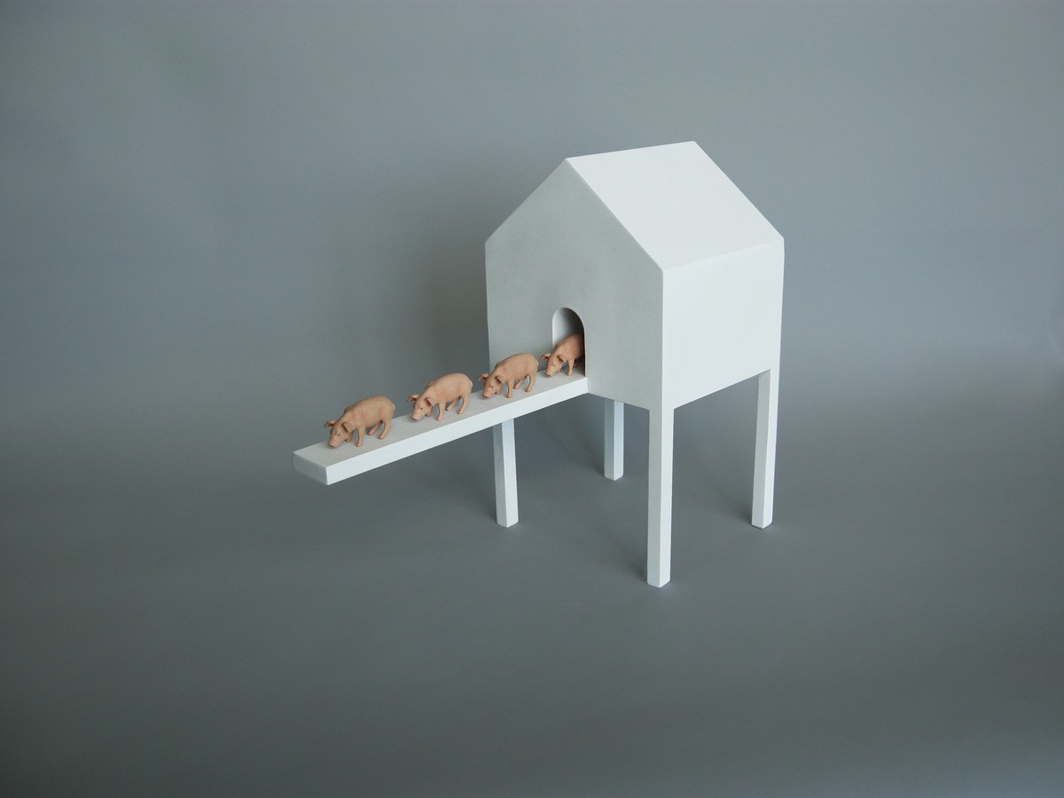 Michael Jantzen，monochrome，white，Sculpture，Design，Art，