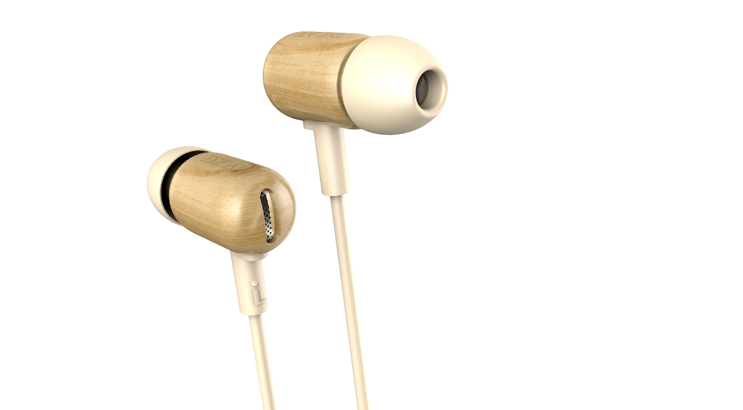 headset，Literary style，woodiness，Wooden earphone design，Earphone design，
