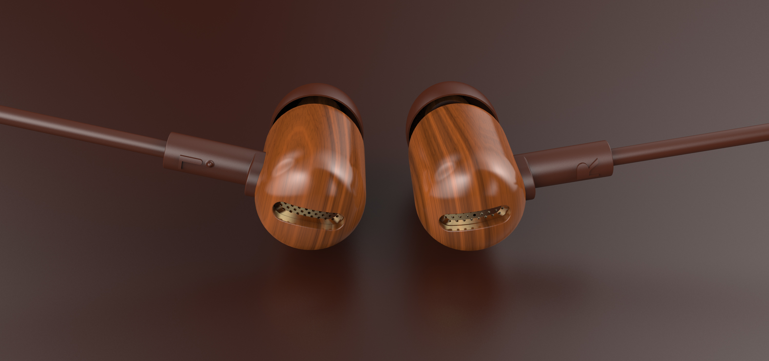 headset，Literary style，woodiness，Wooden earphone design，Earphone design，