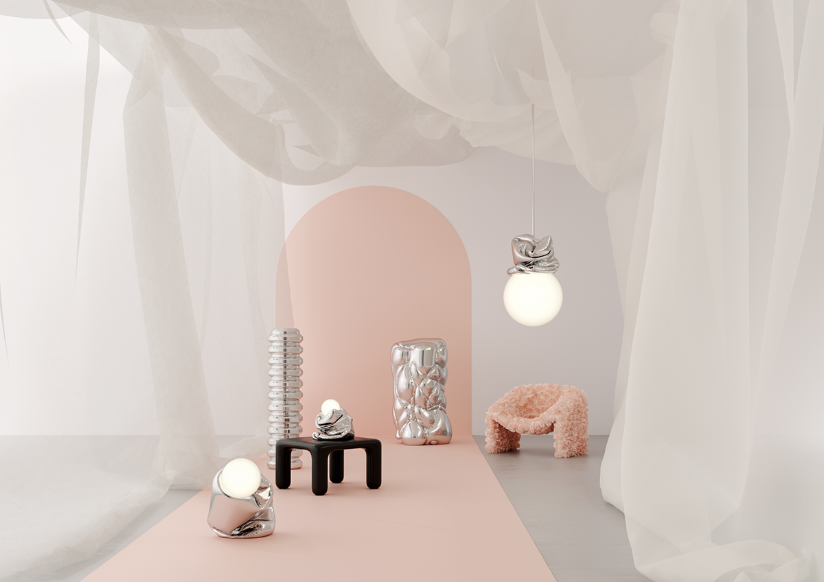 originality，Interior design，space design ，Plastic Rain，