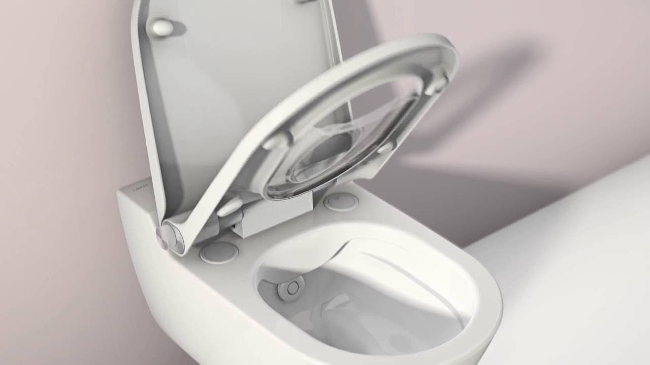 2016 red dot award，Cleanet Riva，Intelligent toilet，Minimalist，clean，