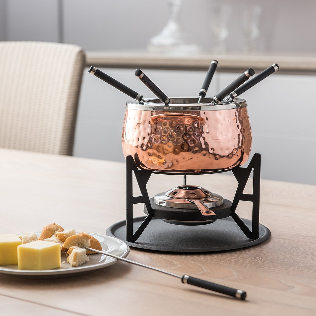 2016 red dot award，Copper Fondue，Cheese hotpot，suit，Small hot pot，