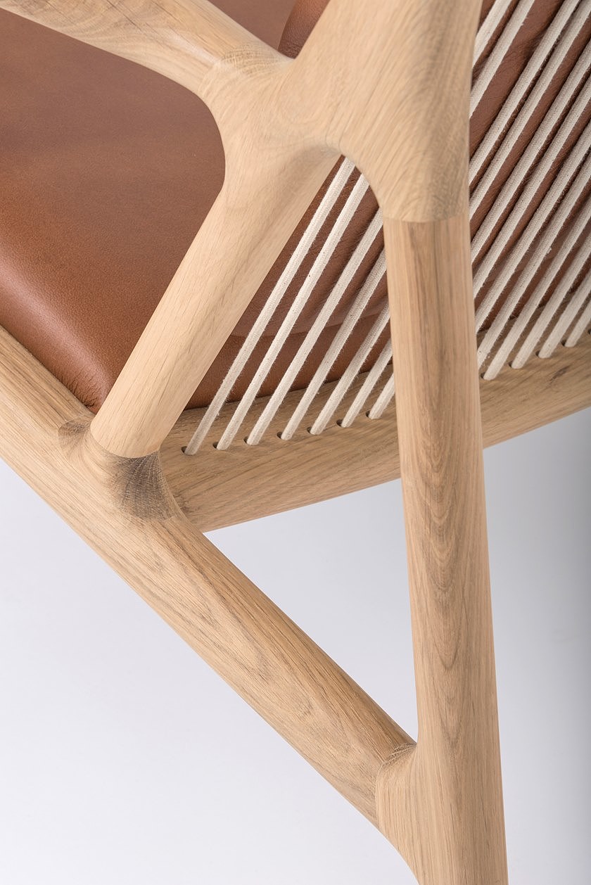 2016 red dot award，Finger，Armchair，Leisure chair，solid wood，