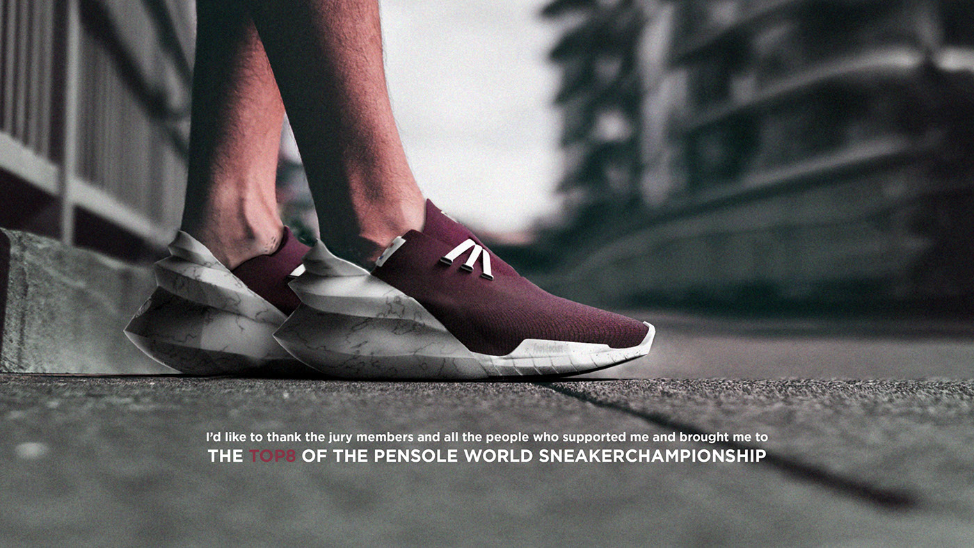 PENSOLE，concept，sneakers，shoes，shoes，motion，outdoors，Alex DE PARIS，