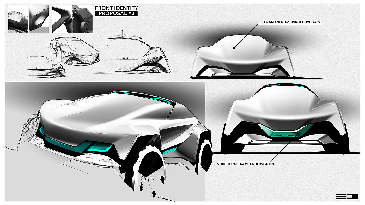 product design，Automobile design，Automatic transportation mode，