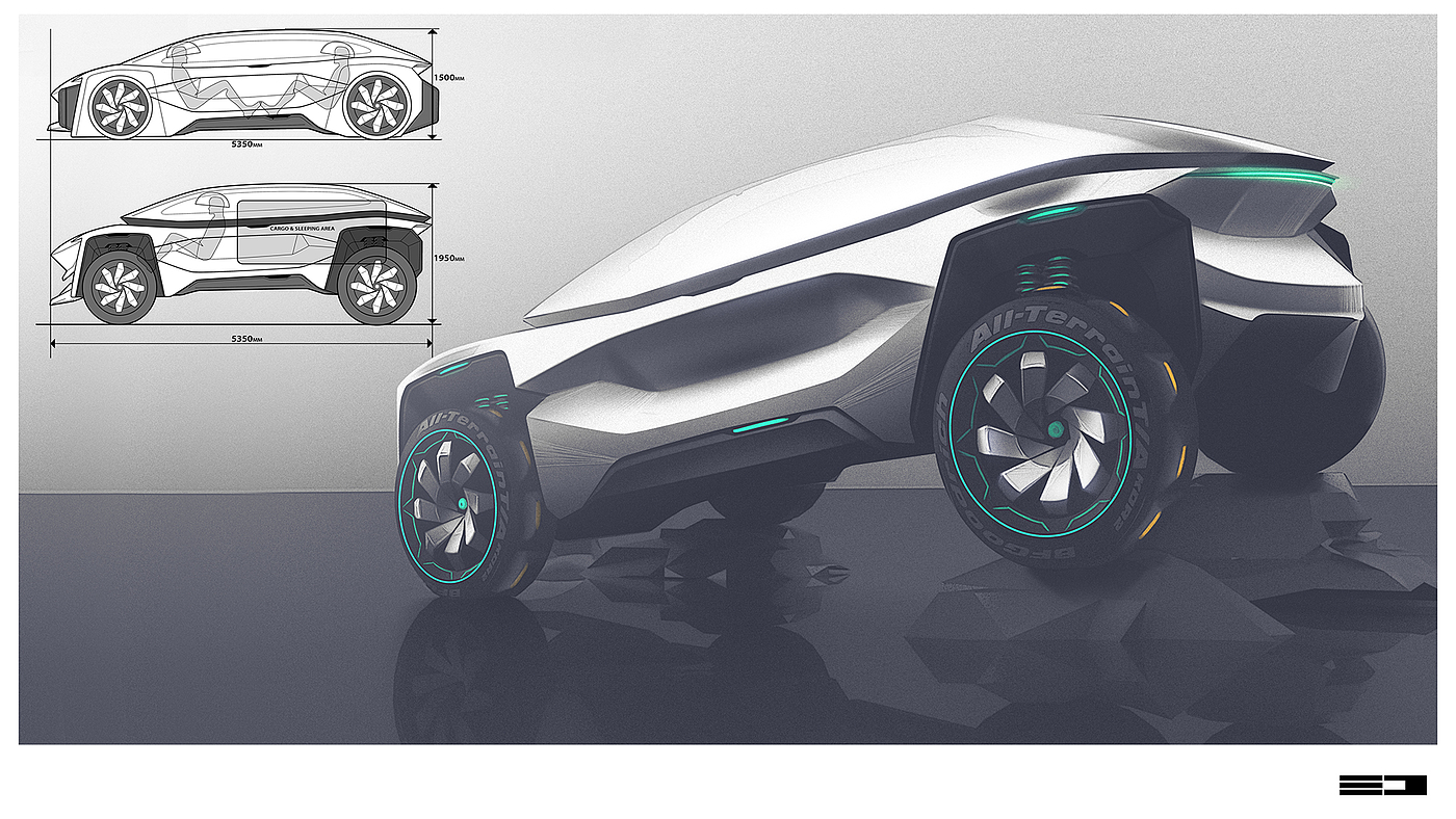 product design，Automobile design，Automatic transportation mode，