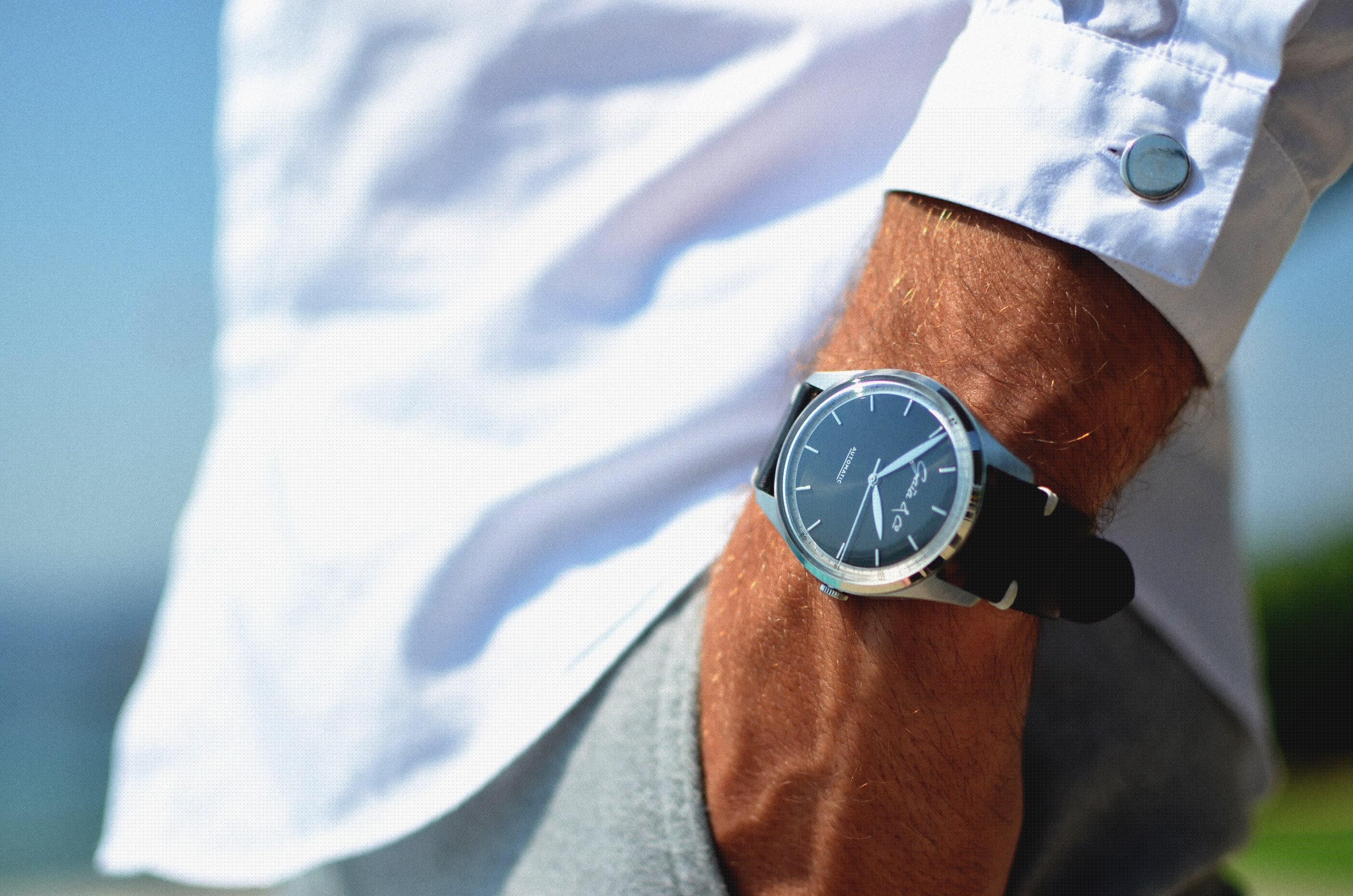 Gaia company，manuscript，clock dial，Wrist watch，