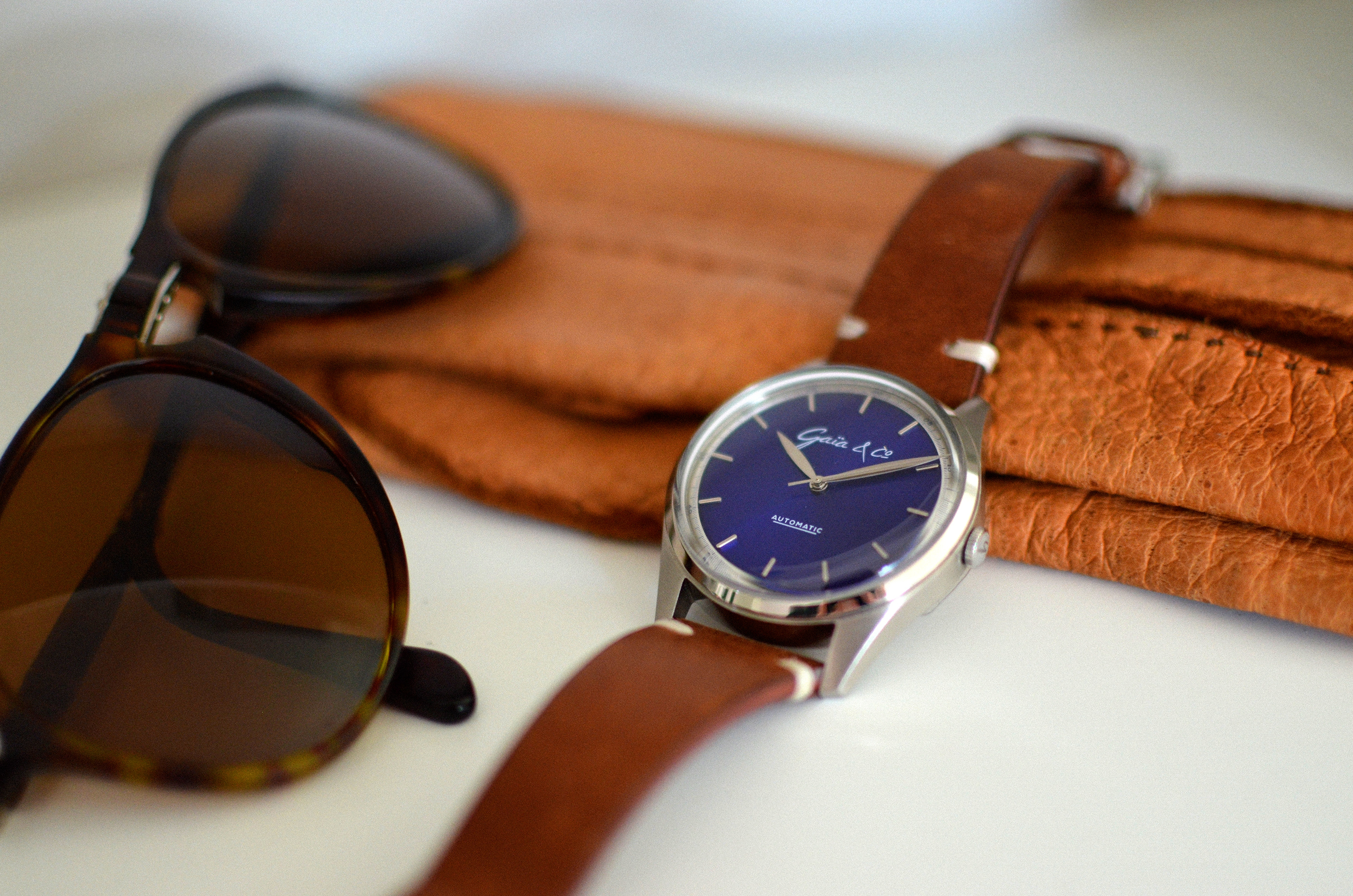 Gaia company，manuscript，clock dial，Wrist watch，