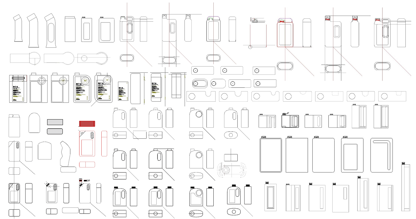 Detergent design，Container design，industrial design，