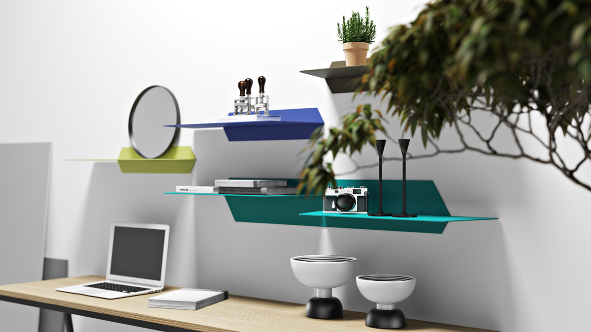 horizon，Wall rack，Housewear & Furnishings，originality，