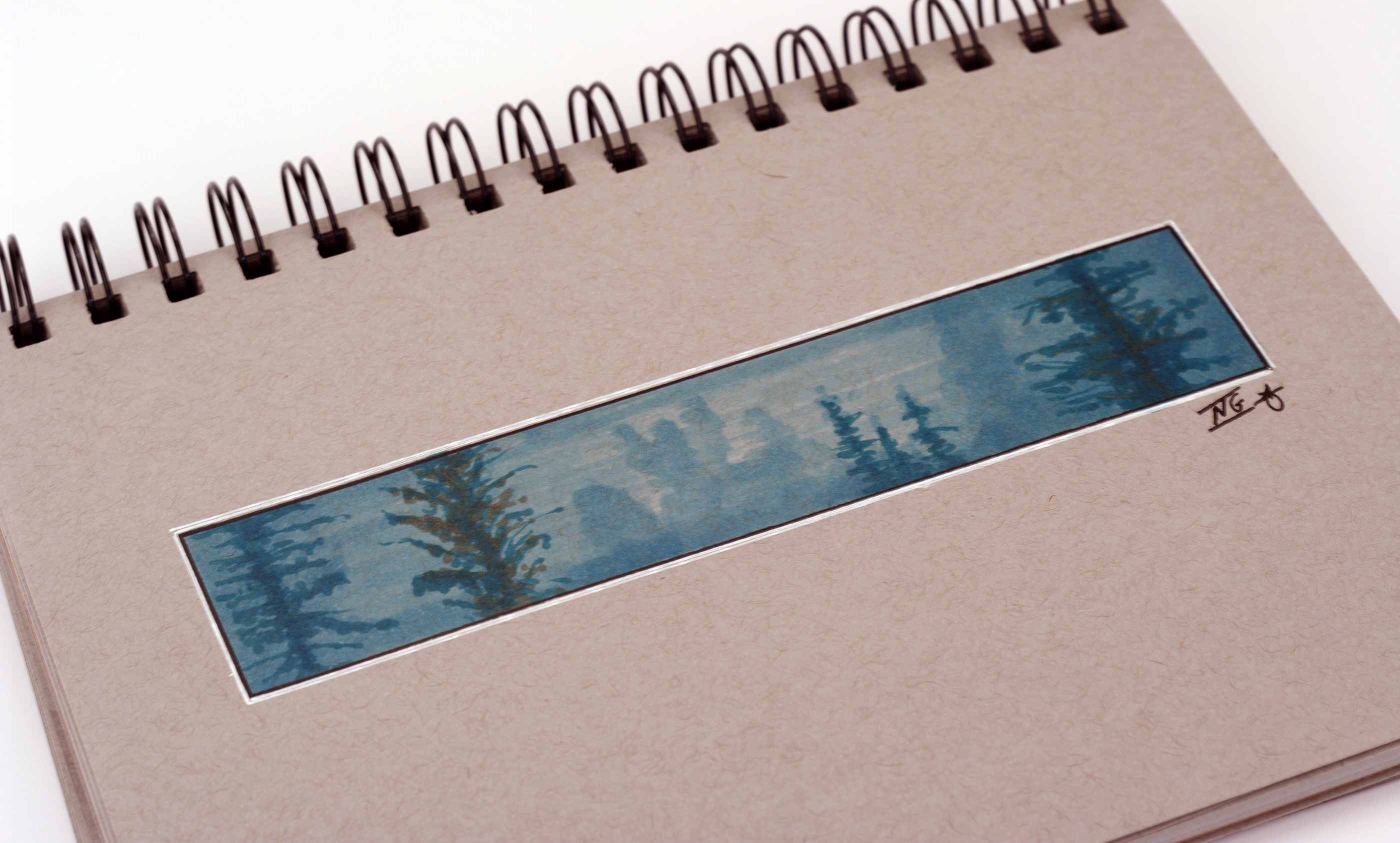 manuscript，Niko Gkotsis，Hand drawn，Colored lead，