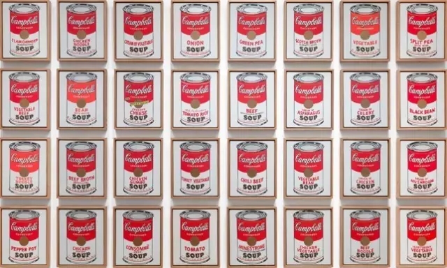 Andy Warhol ，Art circles in the 20th century，Basic Institute of Technology，Campbell's Soup Cans ，Niagara Falls，