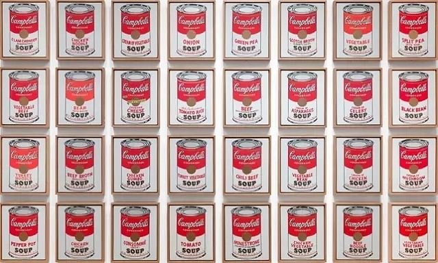 Andy Warhol ，Art circles in the 20th century，Basic Institute of Technology，Campbell's Soup Cans ，Niagara Falls，