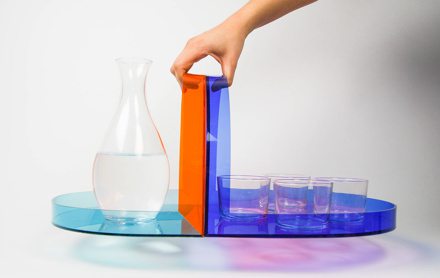 modern，colour，Color contrast，Glass，Tray，