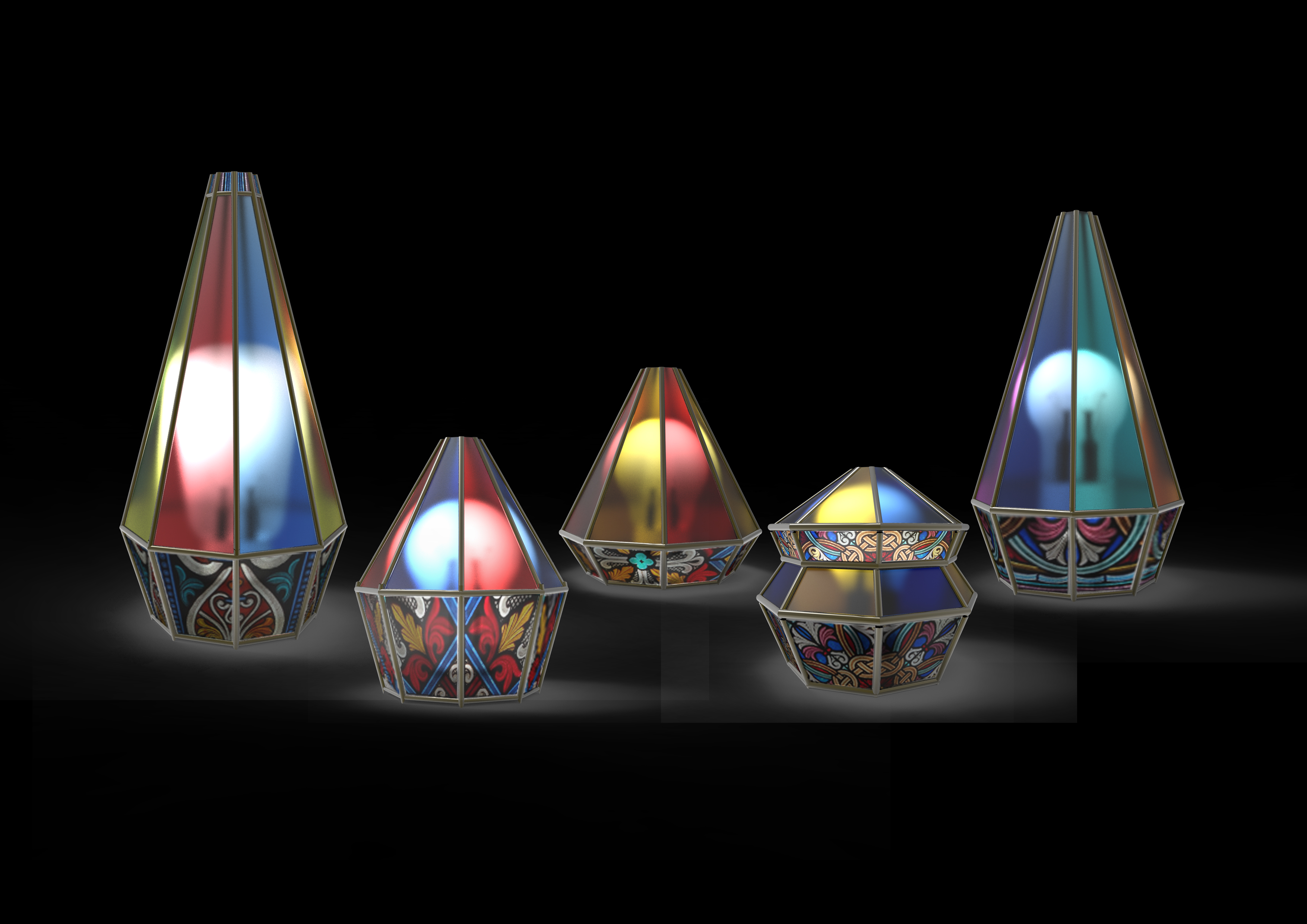 lamps and lanterns，church，