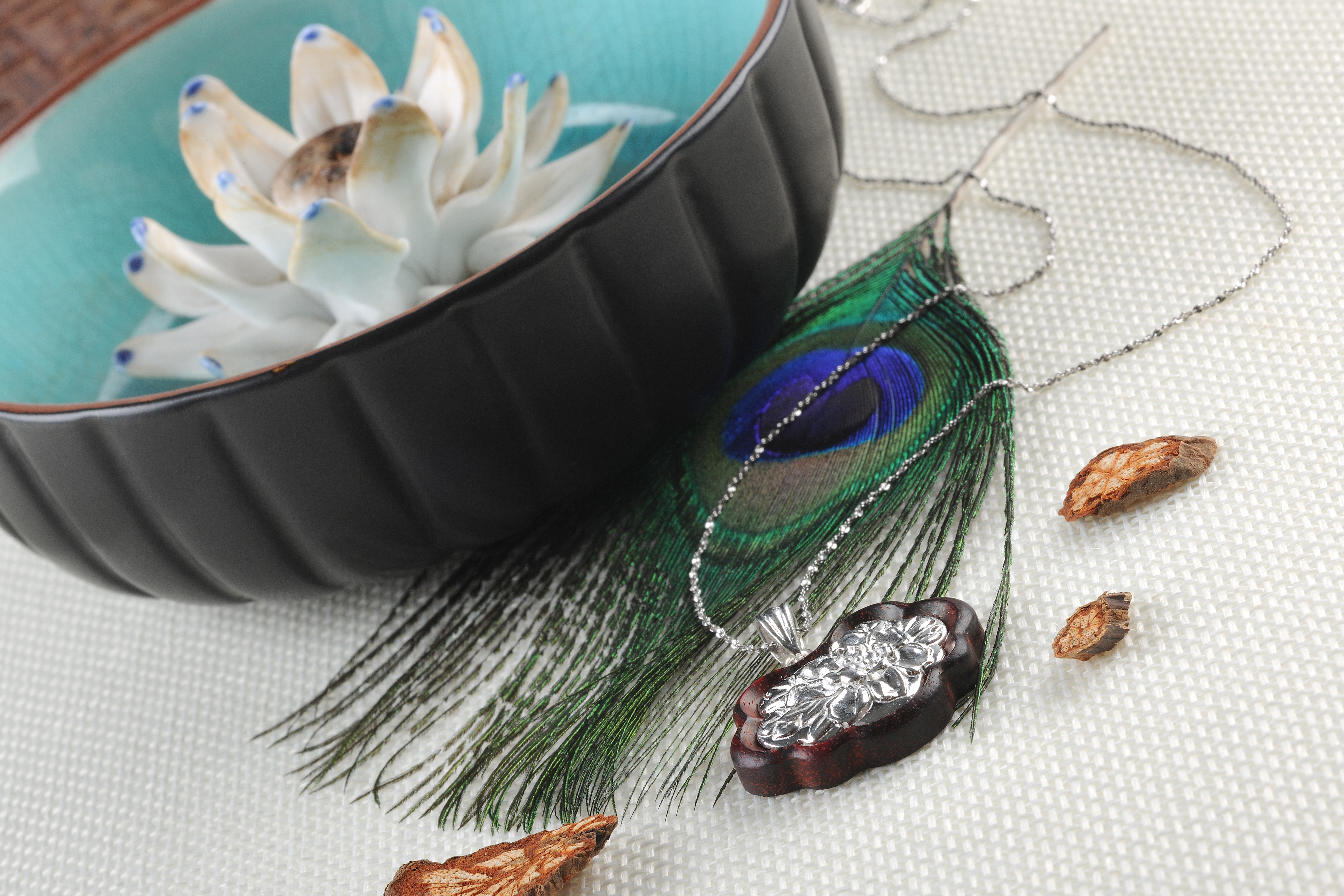 Silver ornaments，Mahogany，Craftsman，Pendant，Cultural creation，original，National style，New Chinese style，