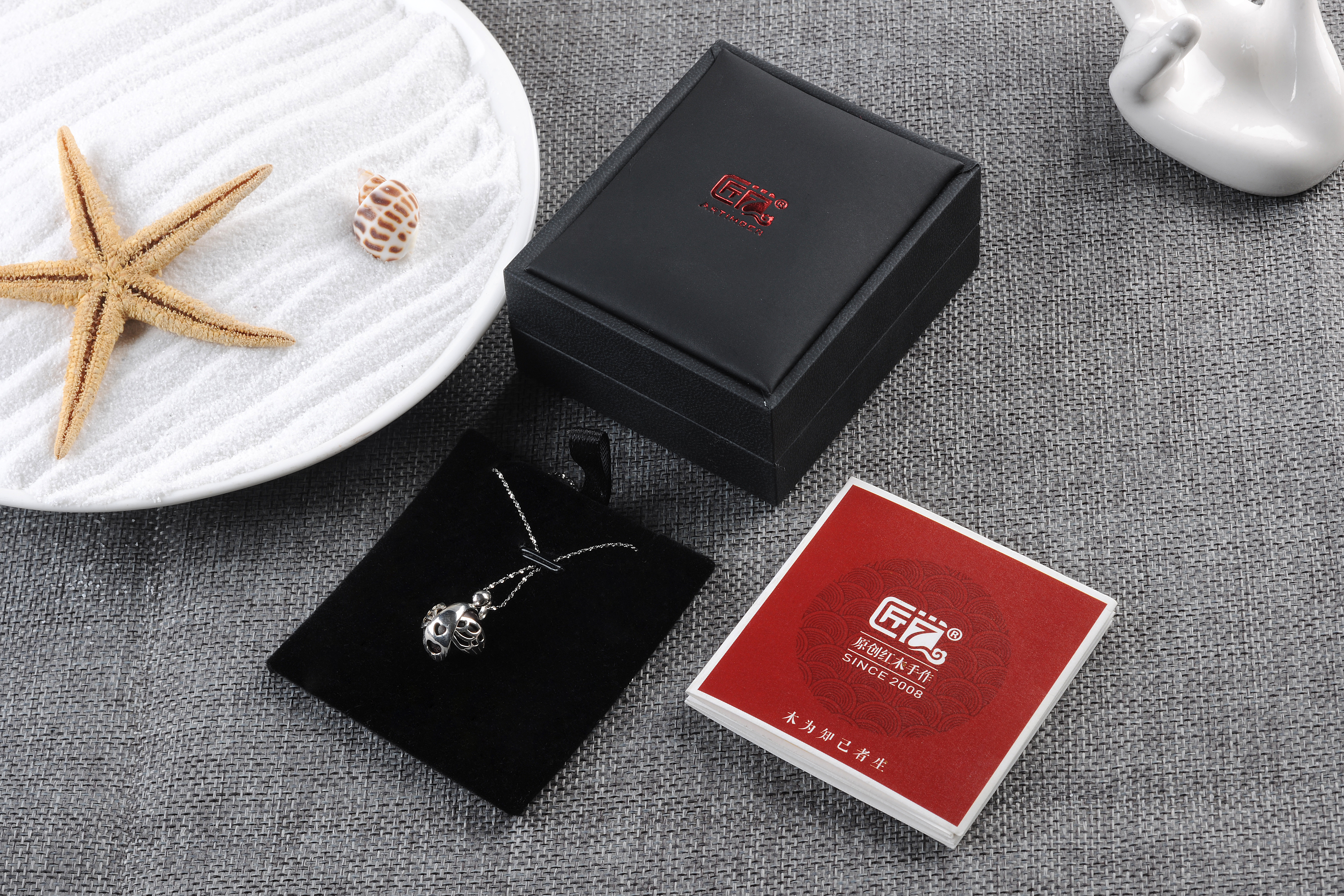 Silver ornaments，Mahogany，Craftsman，Pendant，Cultural creation，original，National style，New Chinese style，