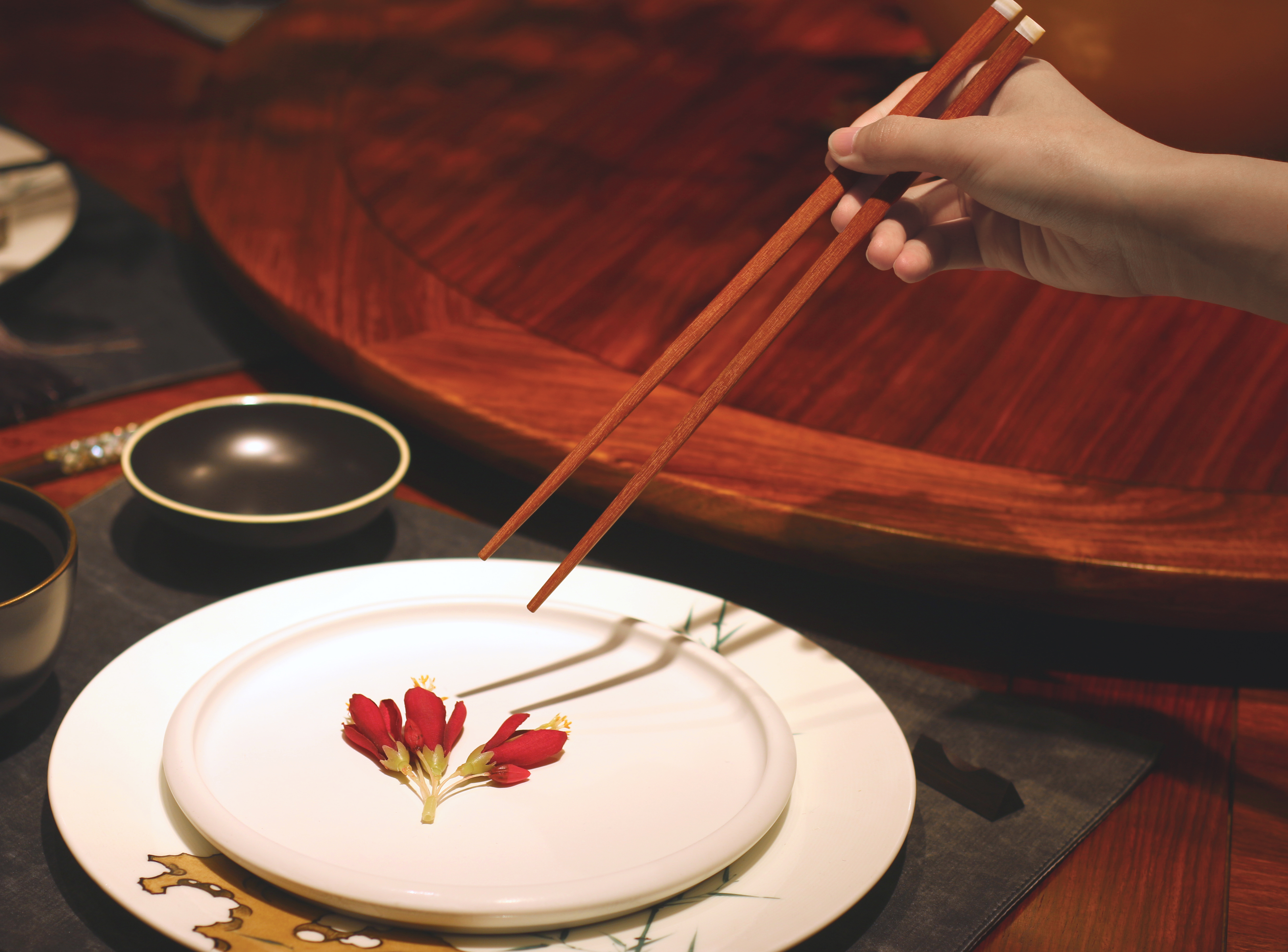 chopsticks，shell，Mahogany，Craftsman，Cultural creation，original，National style，New Chinese style，