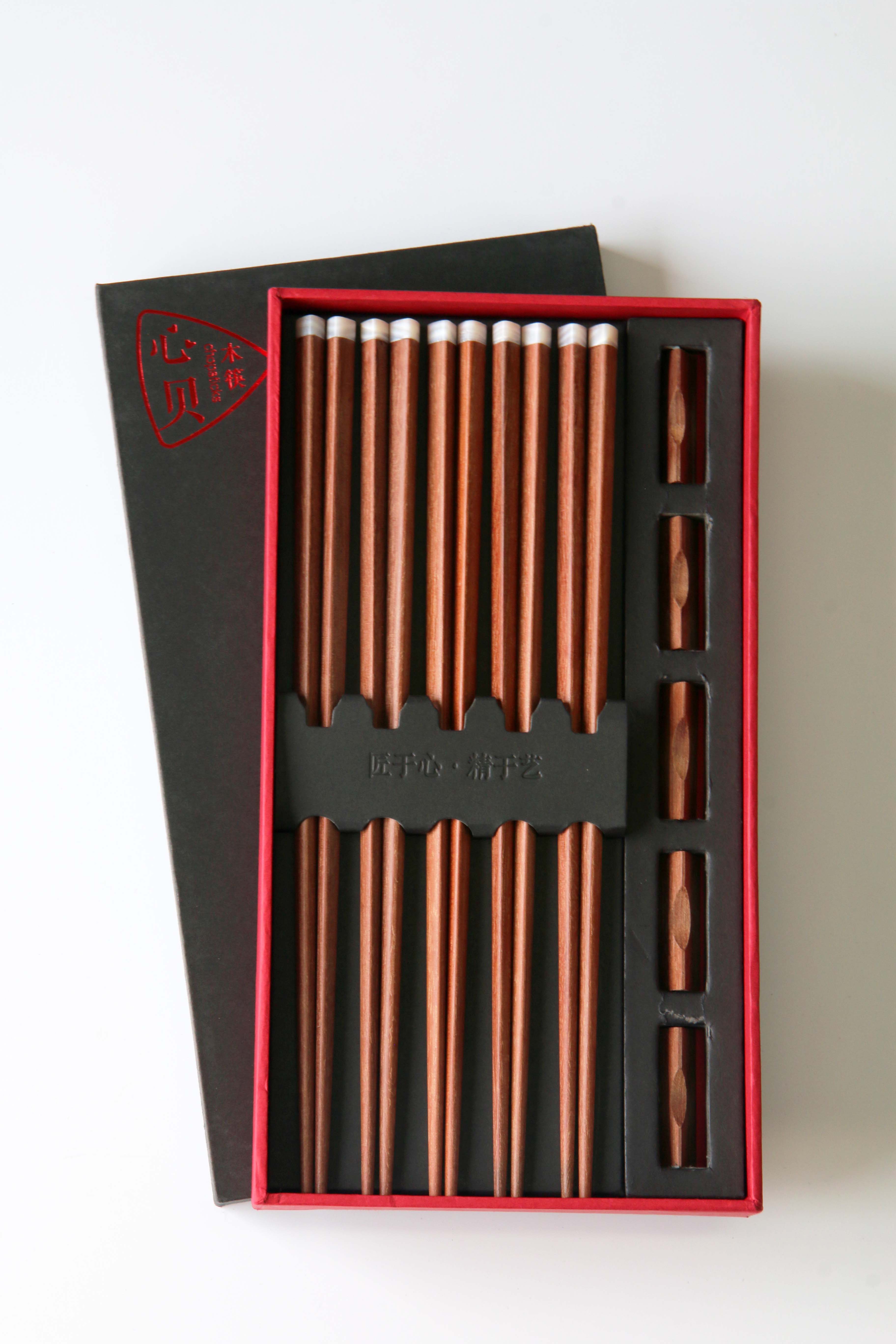 chopsticks，shell，Mahogany，Craftsman，Cultural creation，original，National style，New Chinese style，