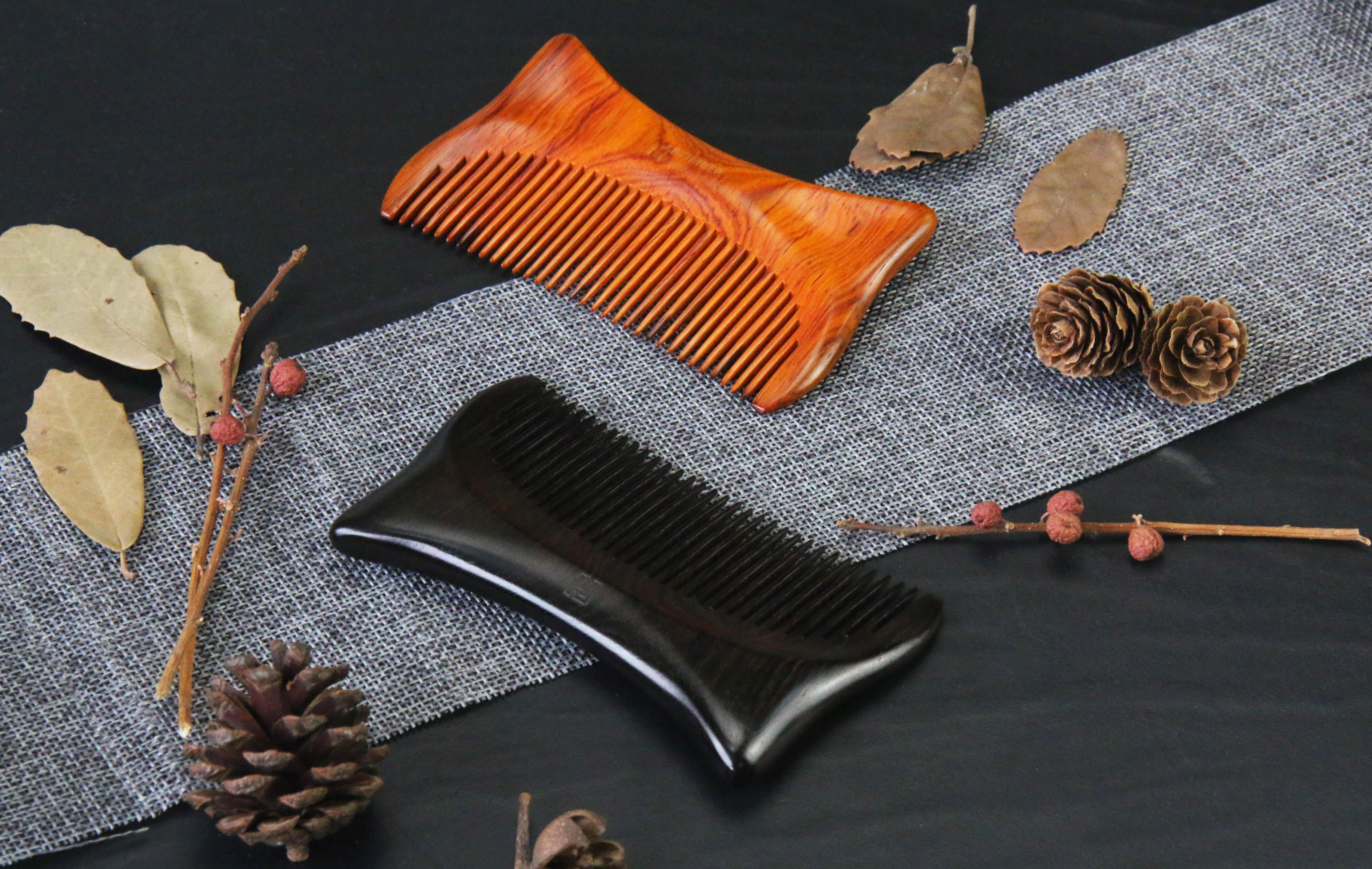 Cultural creation，original，Pet meow comb，Craftsmanship，Mahogany，comb，New Chinese style，National style，