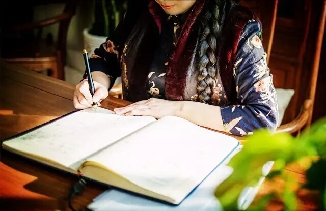 brass，Mahogany，Craftsman，Cultural creation，original，Stationery，pen，National style，