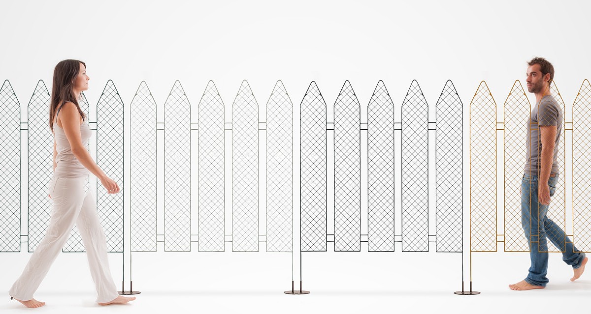 Metal，Iron art，bamboo fence，industrial design，