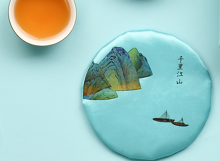 Poxi，prodigy ，tea set，the Imperial Palace，tea，Cultural Relic，National treasure，German red dot，Ceramic glaze，landscape，Thousands of miles of rivers and mountains，landscape，ceramics，still life，travel，