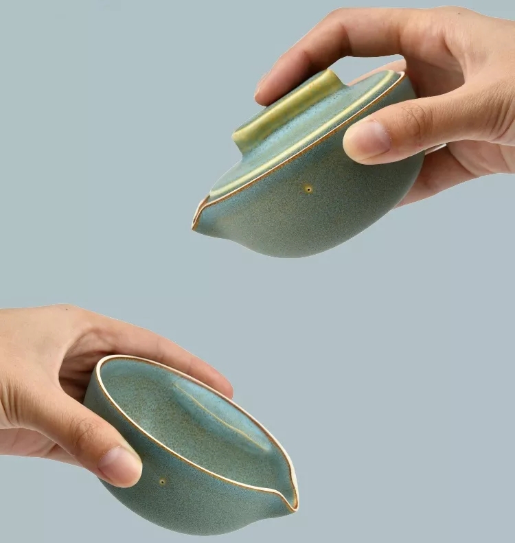 Poxi，prodigy ，tea set，the Imperial Palace，tea，Cultural Relic，National treasure，German red dot，Ceramic glaze，landscape，Thousands of miles of rivers and mountains，landscape，ceramics，still life，travel，