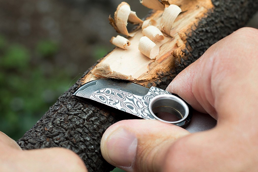EDC，Damascus Steel，Damascus steel，Ox knife，toughness，