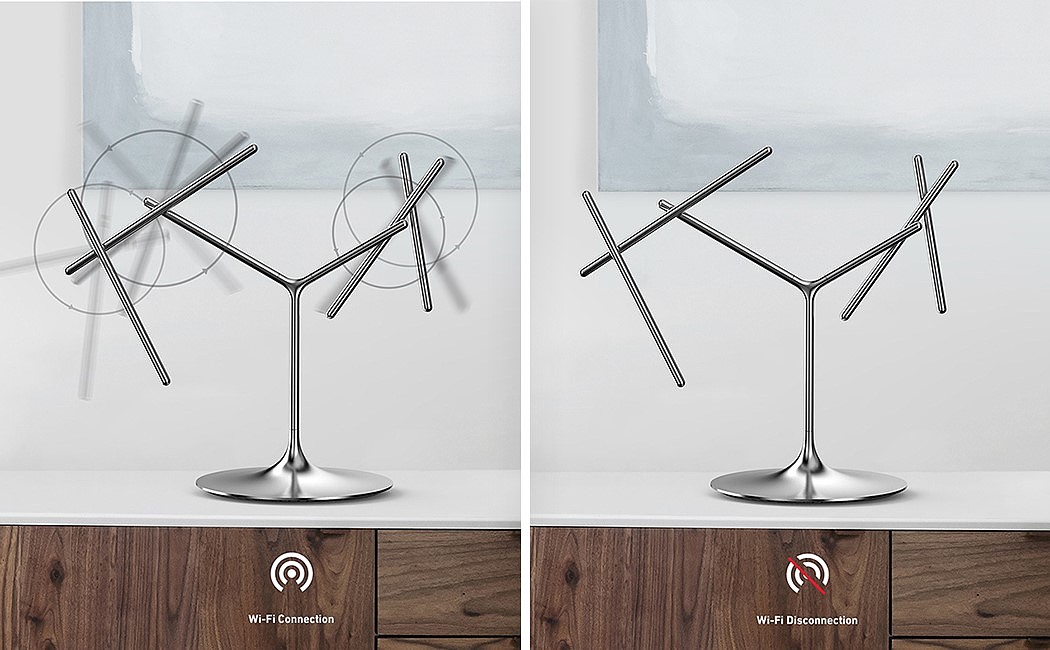 decorate，rotate，Wi Fi router，