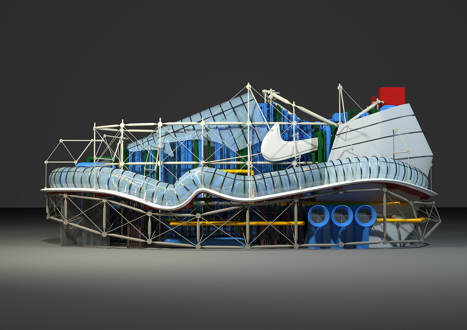 conceptual design，sneakers，Air Max，