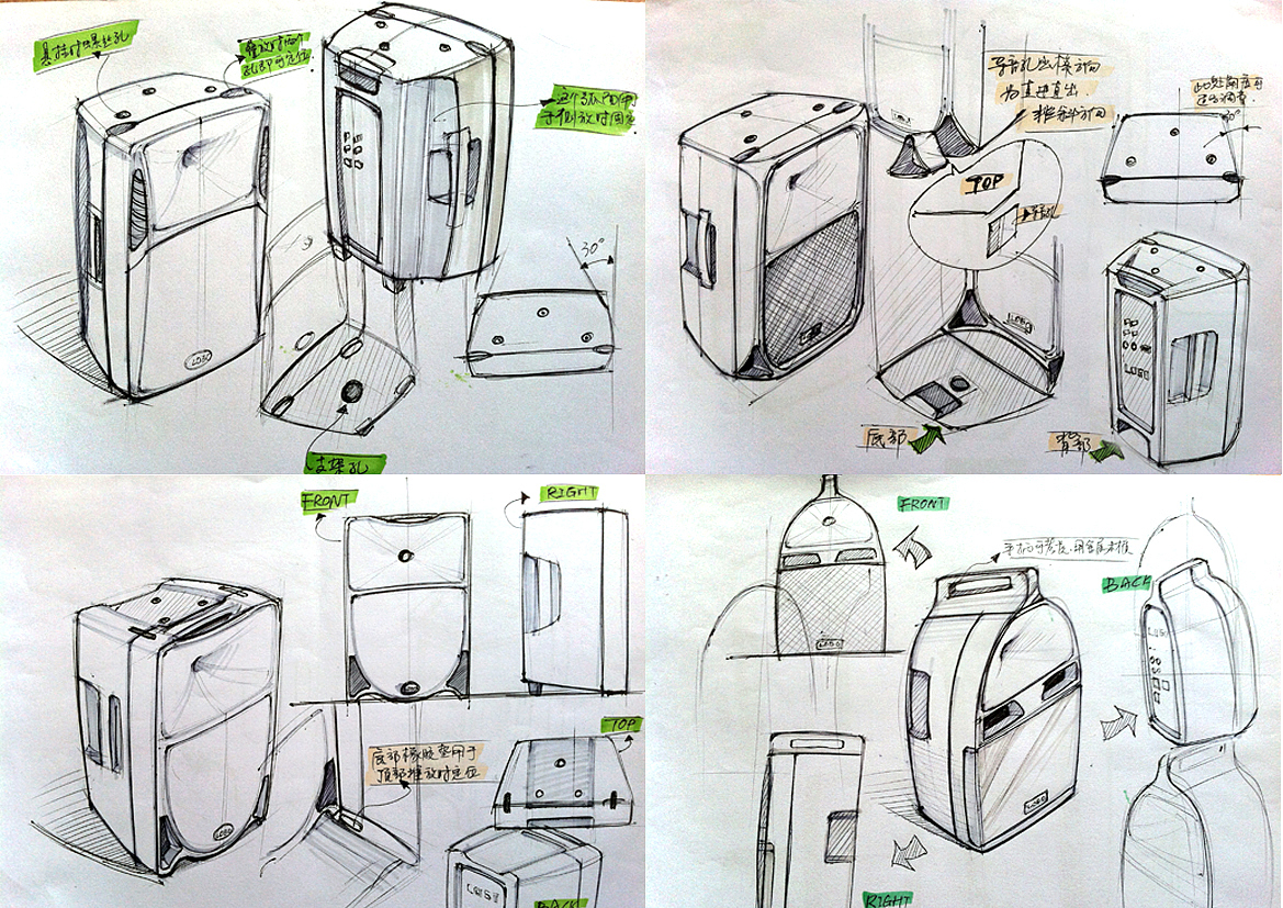 Plastic shell speaker，Speaker design，Outdoor speaker，Stage speaker，Square dance speaker，