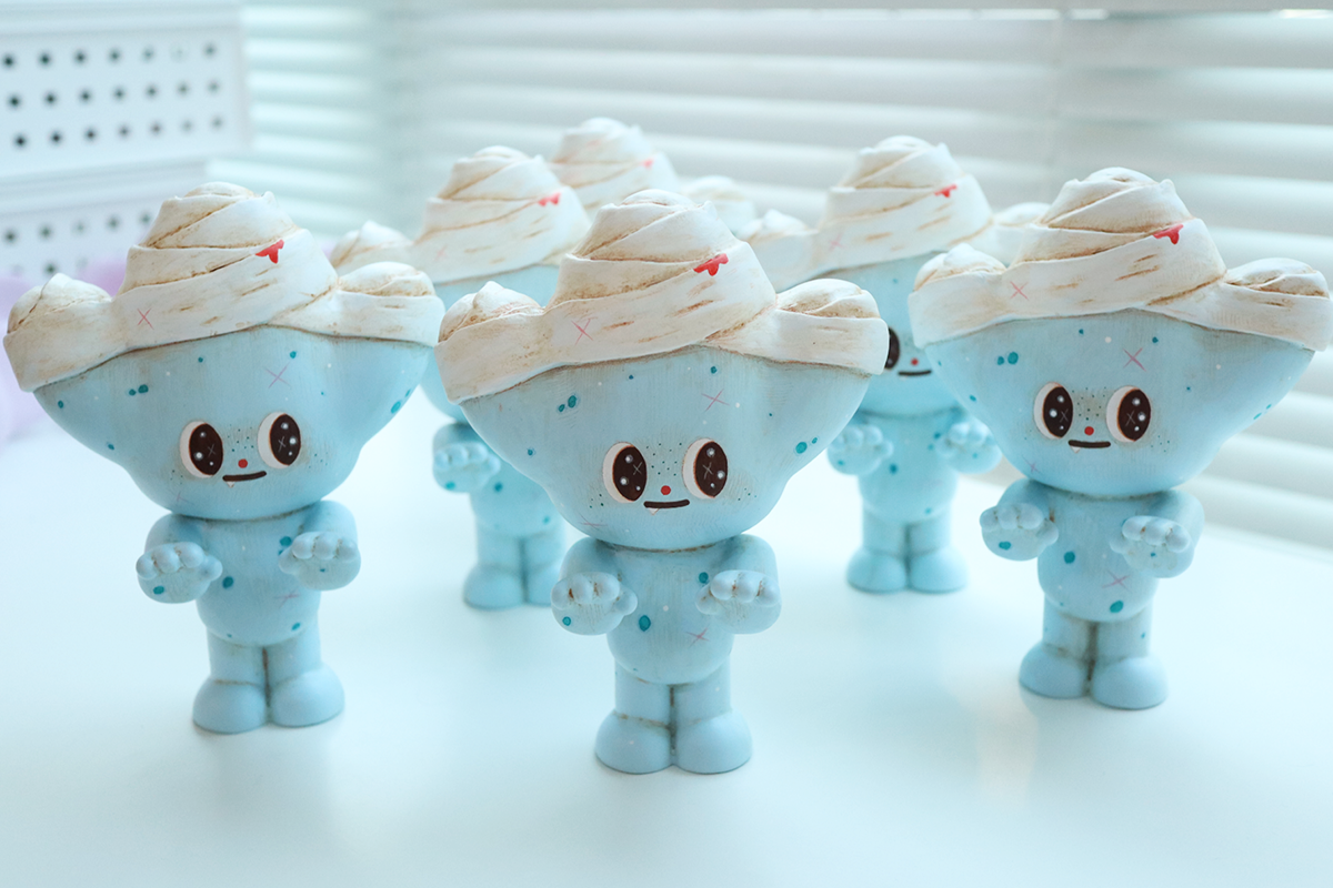 Doll design，Zombie Mummy，Halloween，Toy design，