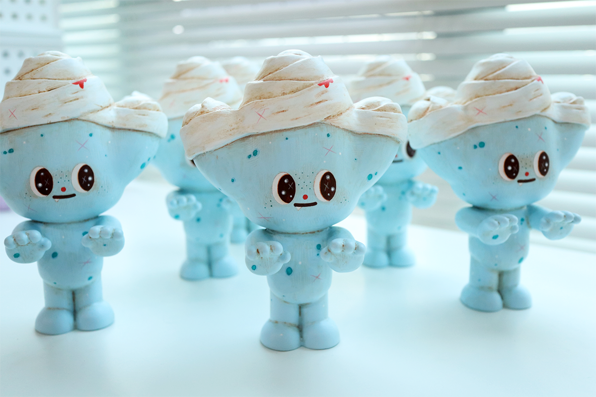 Doll design，Zombie Mummy，Halloween，Toy design，