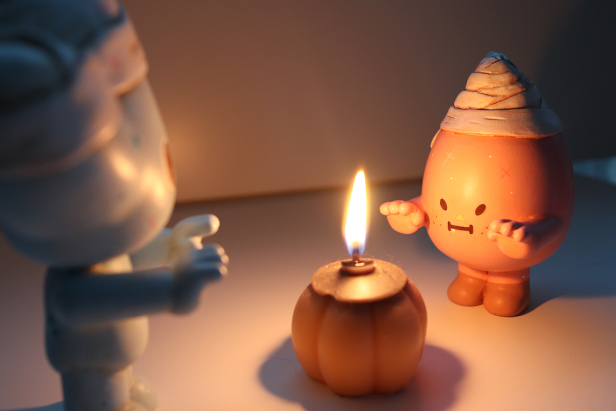 Doll design，Zombie Mummy，Halloween，Toy design，