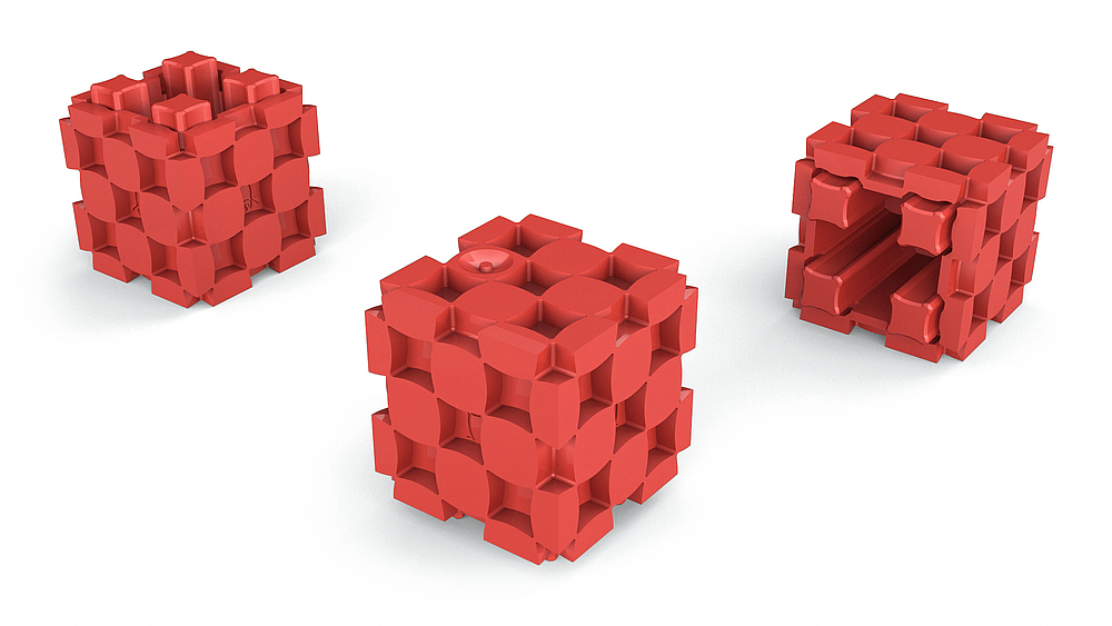 2016 red dot award，Cubic lines，children，Building blocks，