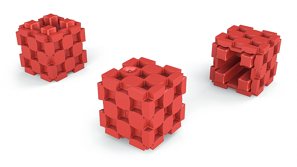 2016 red dot award，Cubic lines，children，Building blocks，