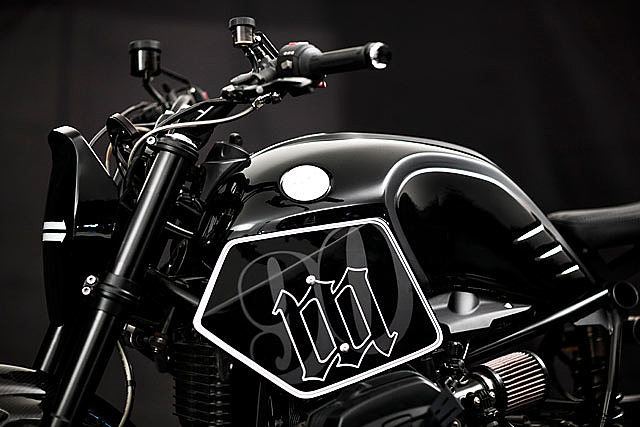 motorcycle，vehicle，Dark Fighter，BMW R nineT，