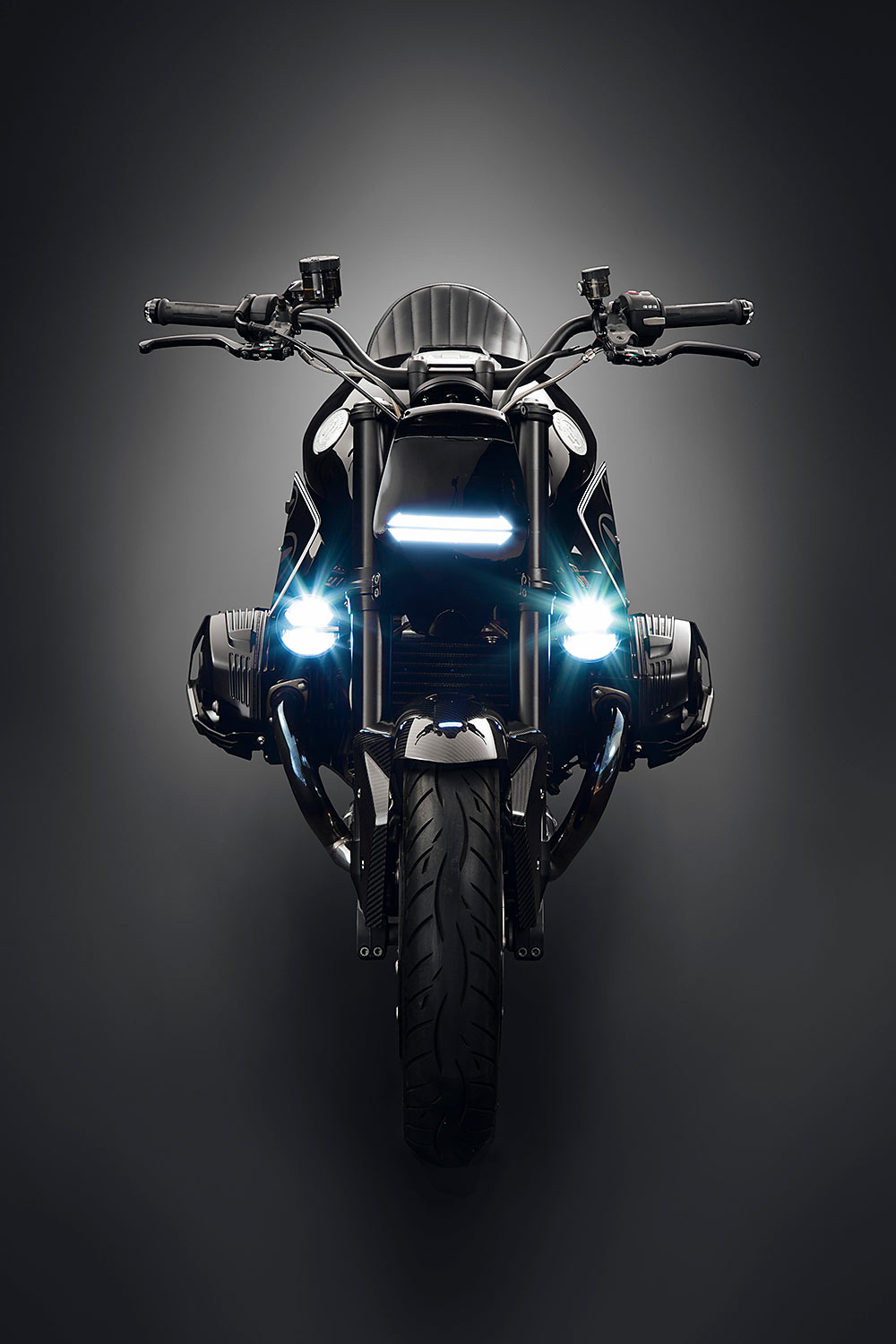 motorcycle，vehicle，Dark Fighter，BMW R nineT，